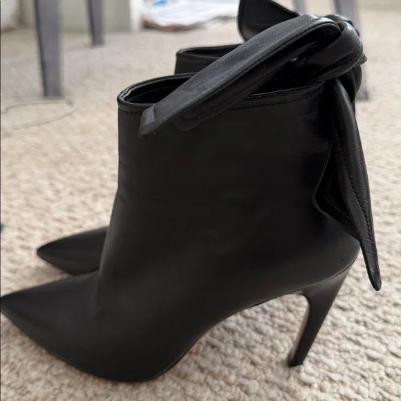 Dior leather bow booties - Picture 10 of 17